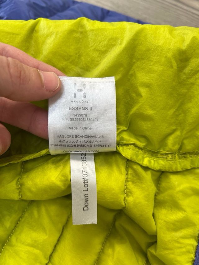 Chaqueta plumas Haglofs Essens 2 S