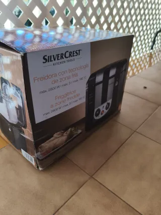 Freidora SilverCrest zona fría 2800W