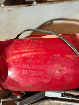 Paragolpes Trasero Citroen C4 2004
