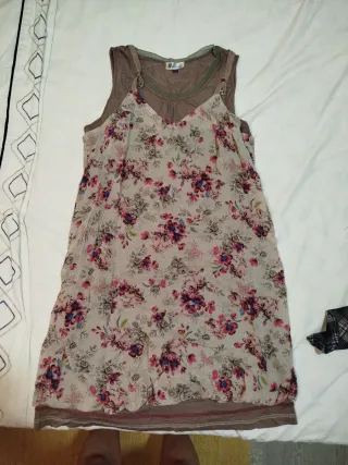 Vestido Kwoman Talla 46 Floral