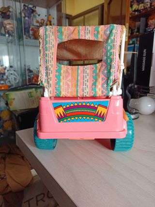 Barbie Jeep Rosa Western Fun Desert Rider Vintage