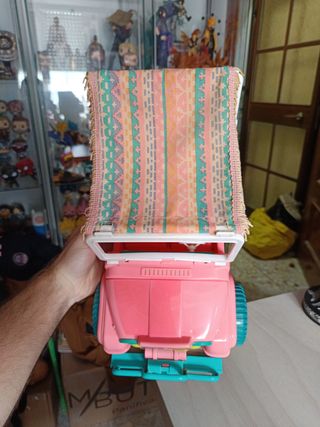 Barbie Jeep Rosa Western Fun Desert Rider Vintage