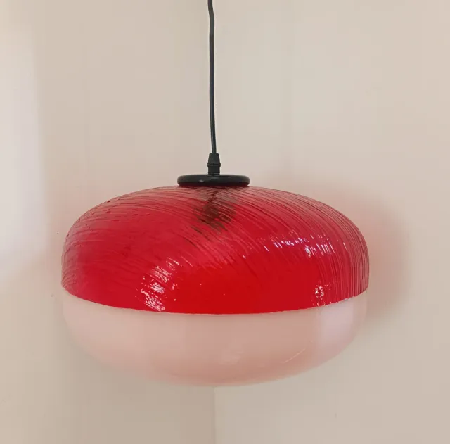 Lámpara Techo Metacrilato Años 60/70