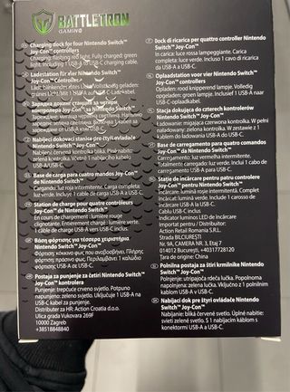 Cargador Joy-Con Nintendo switch