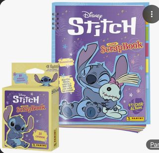 Disney Stitch Super ScrapBook y Cromos