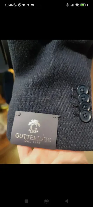 Chaqueta hombre con etiquetas Gutteridge nueva