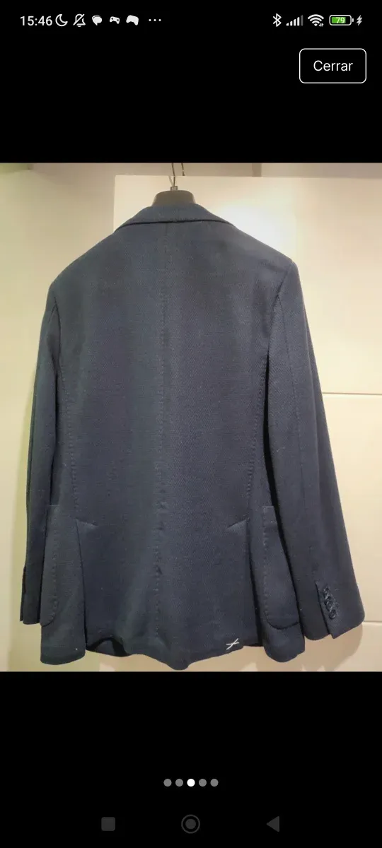 Chaqueta hombre con etiquetas Gutteridge nueva 