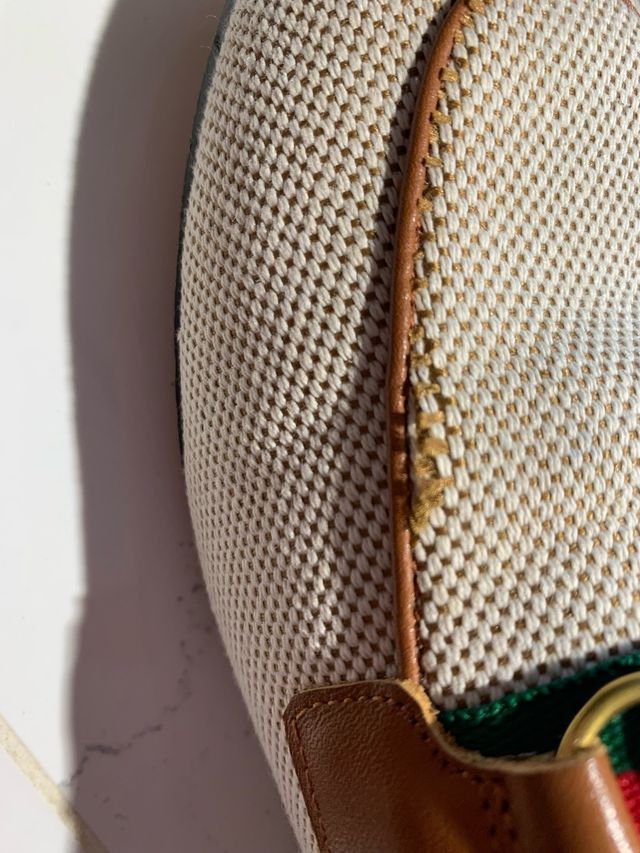 Mocassini Gucci Beige con fascia Web