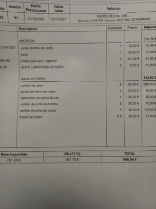 Mercedes-Benz Clase M 2007