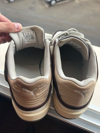 Zapatillas puma slipstream Marrones y Blancas