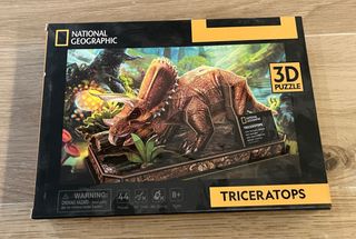 Puzzle 3D National Geographic Triceratops