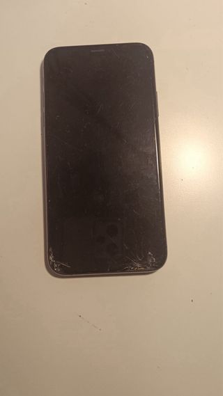 iPhone XS Negro (Pantalla Rota trasera rota)