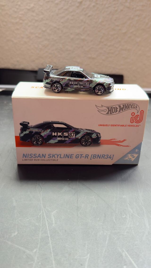 Hot Wheels ID Nissan Skyline GT-R R34