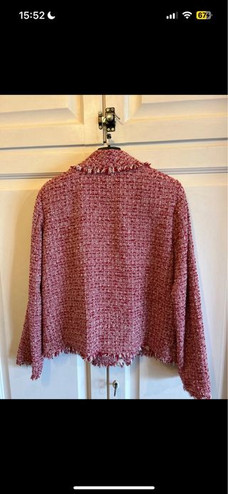 Giacca Marella Rosso Tweed