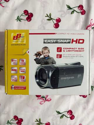 Videocámara Easy Snap HD Best Buy Compacta