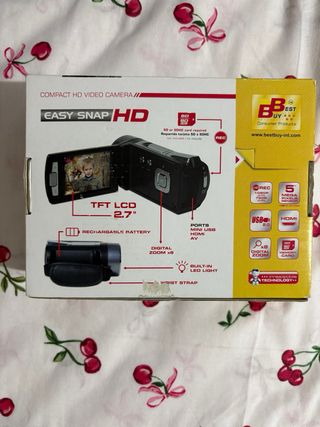Videocámara Easy Snap HD Best Buy Compacta