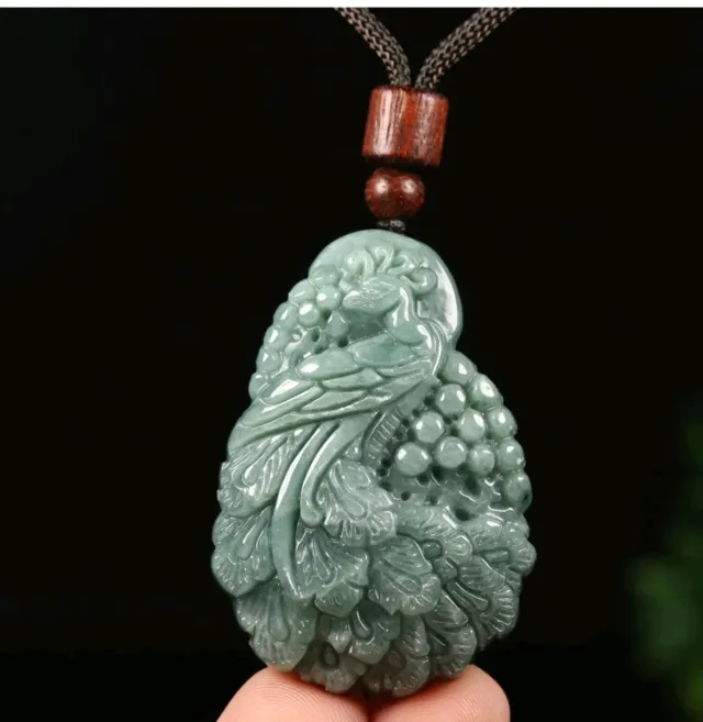 Ciondolo Giada Burma Grado A, certificato