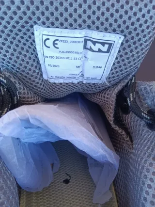 ZAPATOS DE SEGURIDAD KINGSMANN N°46_15€