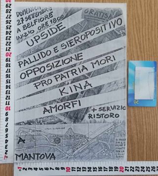 Poster Ultratanfo & le Zaffate - 1988