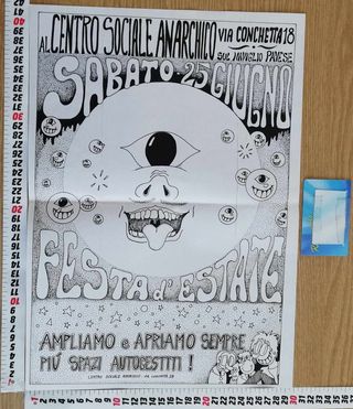 Poster Ultratanfo & le Zaffate - 1988