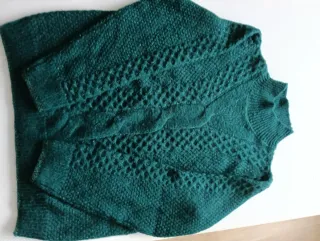 Jersey grueso verde talla M