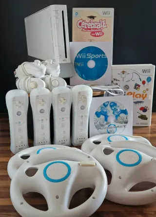 PACK Consola Nintendo Wii + Accesorios y Juegos
