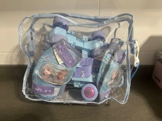 Patines Frozen Niña Ajustables + Protecciones