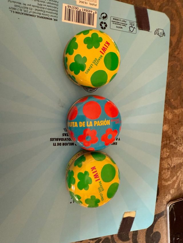 3 Bálsamos Labiales Kiwi