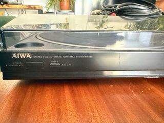 AIWA Plato de Vinilo Negro