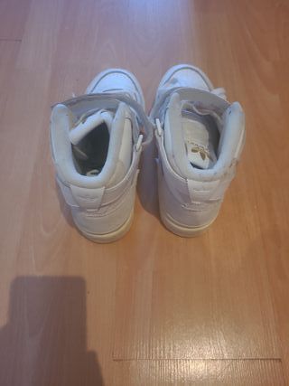 Adidas Bamba Doradas y Blancas