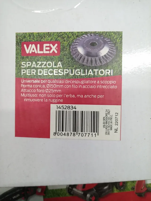 Spazzola per decespugliatore Valex