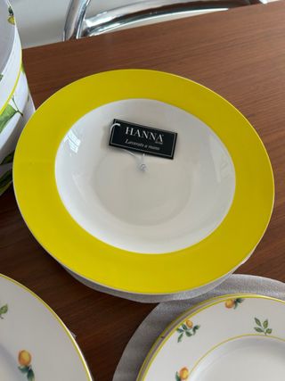 Servizio piatti Hanna Home limoni