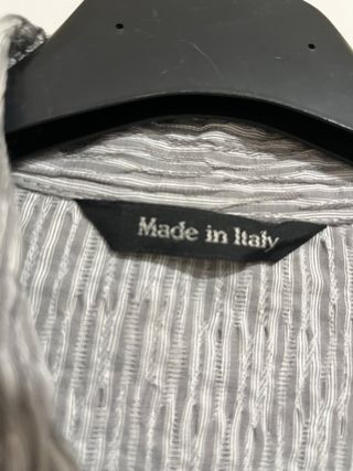 Camicia donna goffrata taglia M