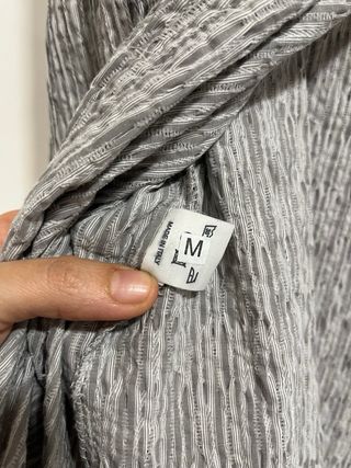 Camicia donna goffrata taglia M