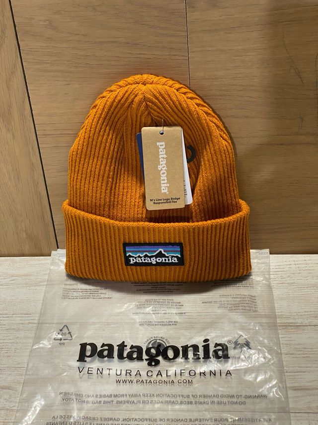 Gorro Patagonia Algodón Color Caramelo