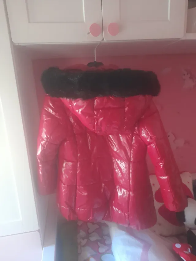 Cazadora niña Mayoral roja brillo