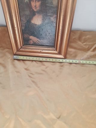 Cornice in legno dorato