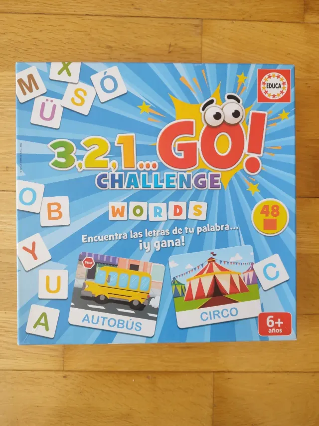 Juego de mesa Educa 3.2.1... GO! Challenge Words