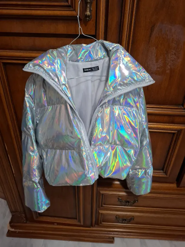 Giacca Shein Argento XS