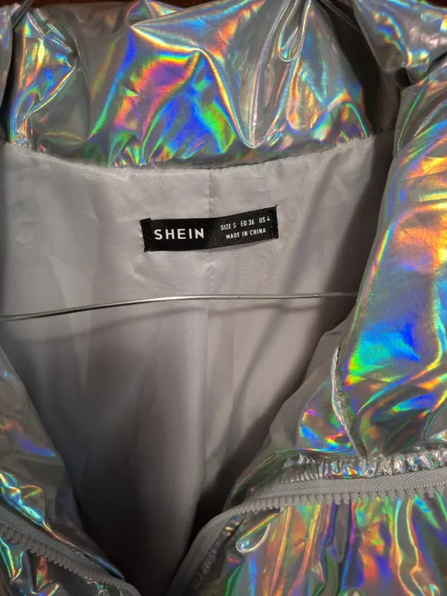 Giacca Shein Argento XS