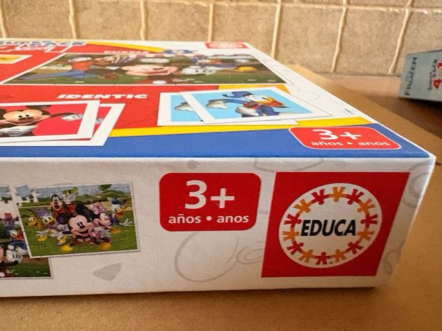 Puzzle 4 en 1 Mickey Mouse Educa