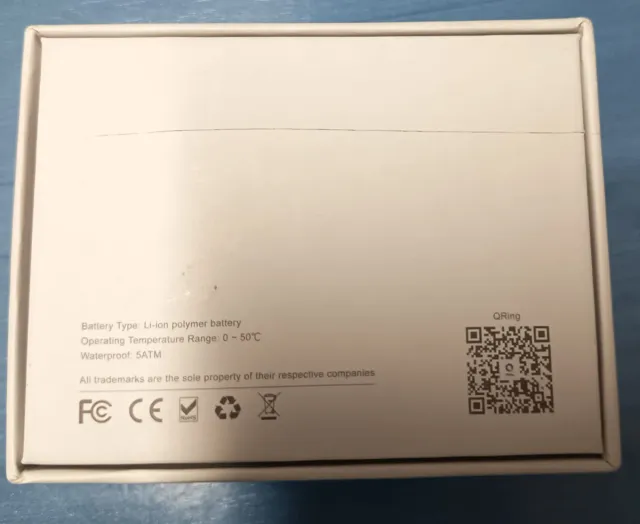 Anillo Inteligente con Cargador