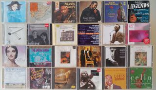 Colección (más de 50) CDs Jazz, Clásica, Folk, etc