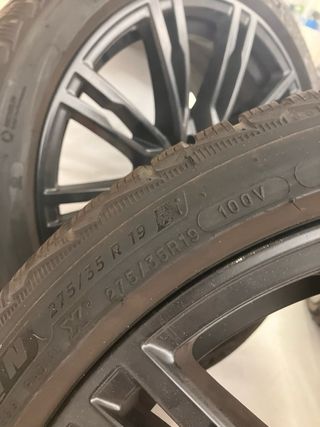 Llantas BMW M3 796M 19” neumáticos invierno.