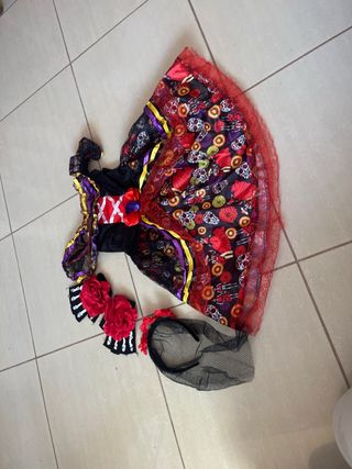 Disfraz Catrina de Lujo Talla Única