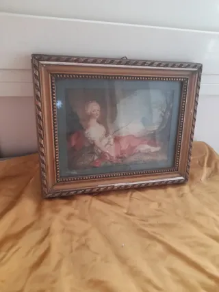 Antica cornice in legno dorato