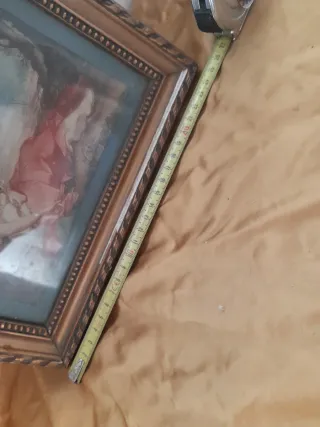 Antica cornice in legno dorato