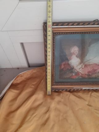 Antica cornice in legno dorato