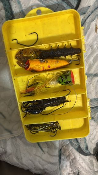 Equipo de pesca Black Bass