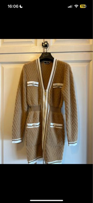 Abito Elisabetta Franchi invernale marrone